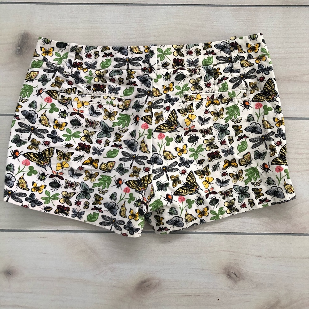 J Crew city fit printed shorts size 6